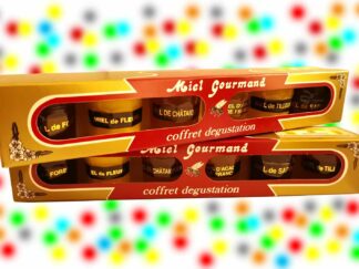 Coffret cadeau de plusieurs miels (6x50g)
