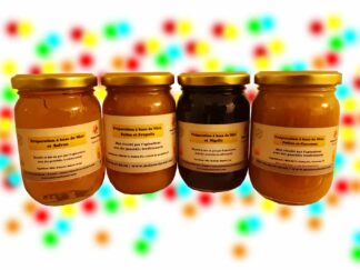 Pack "bien-être" de 4 élixirs à base de miels et d'épices - Net 4x250g